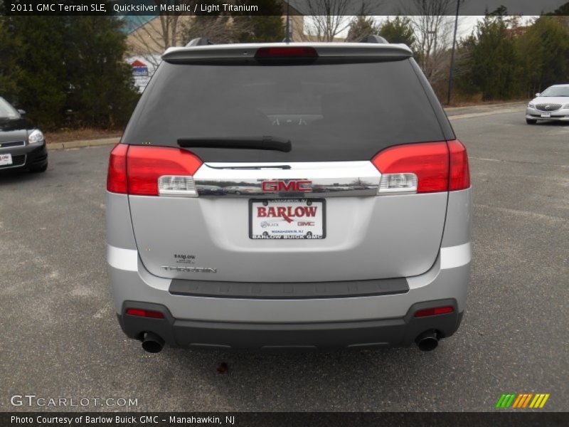 Quicksilver Metallic / Light Titanium 2011 GMC Terrain SLE