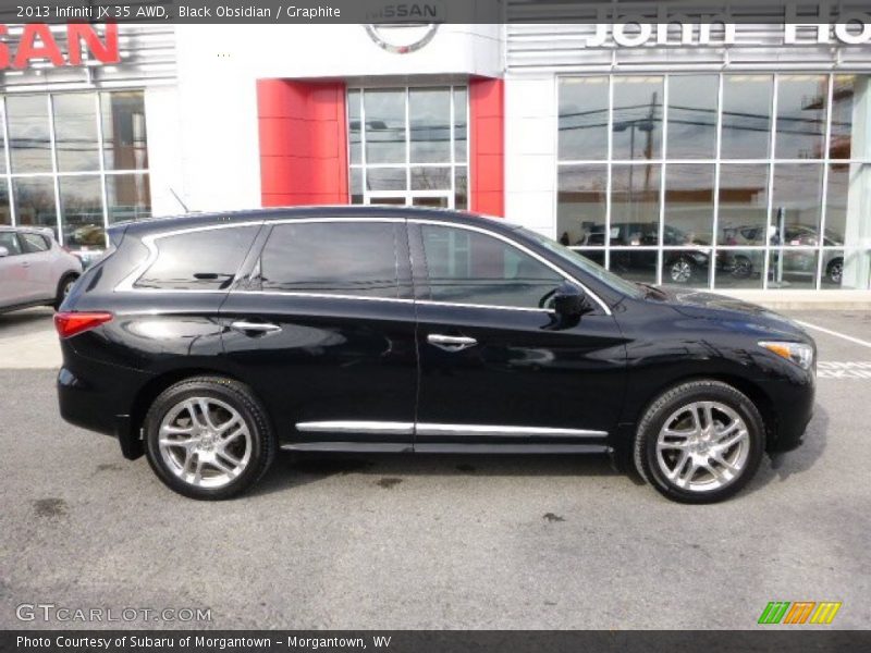 Black Obsidian / Graphite 2013 Infiniti JX 35 AWD