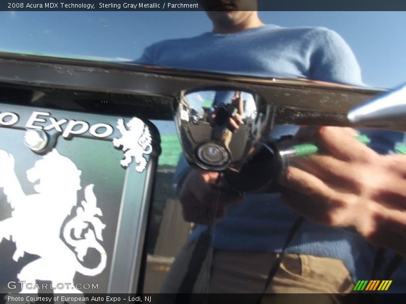 Sterling Gray Metallic / Parchment 2008 Acura MDX Technology