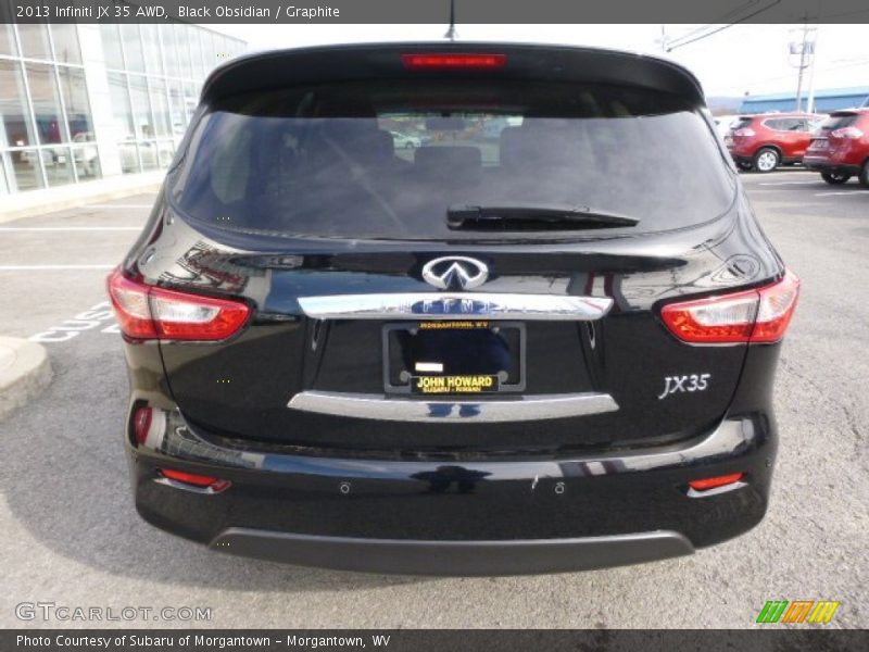 Black Obsidian / Graphite 2013 Infiniti JX 35 AWD
