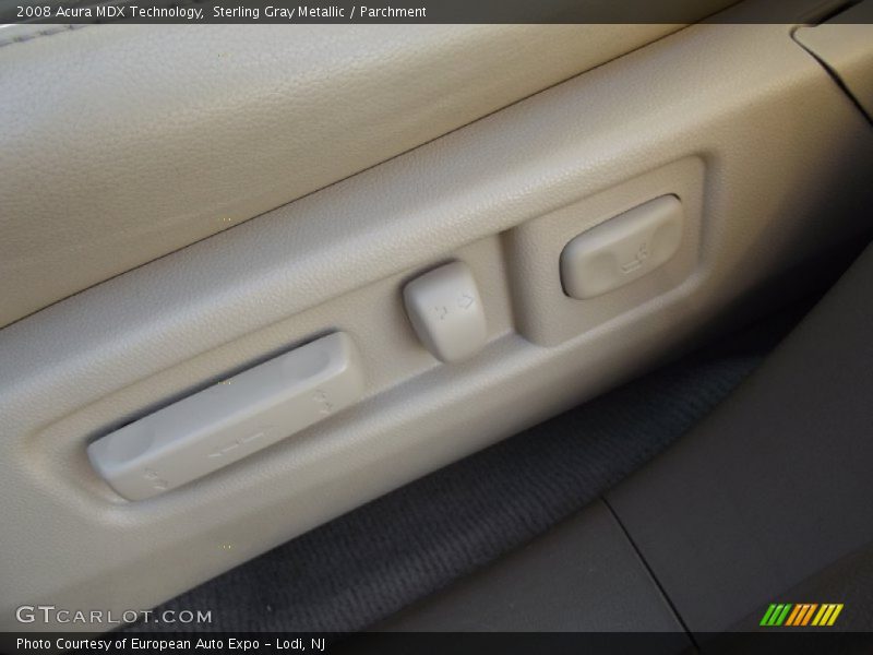 Sterling Gray Metallic / Parchment 2008 Acura MDX Technology