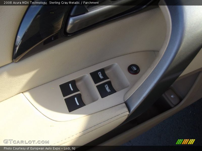 Sterling Gray Metallic / Parchment 2008 Acura MDX Technology