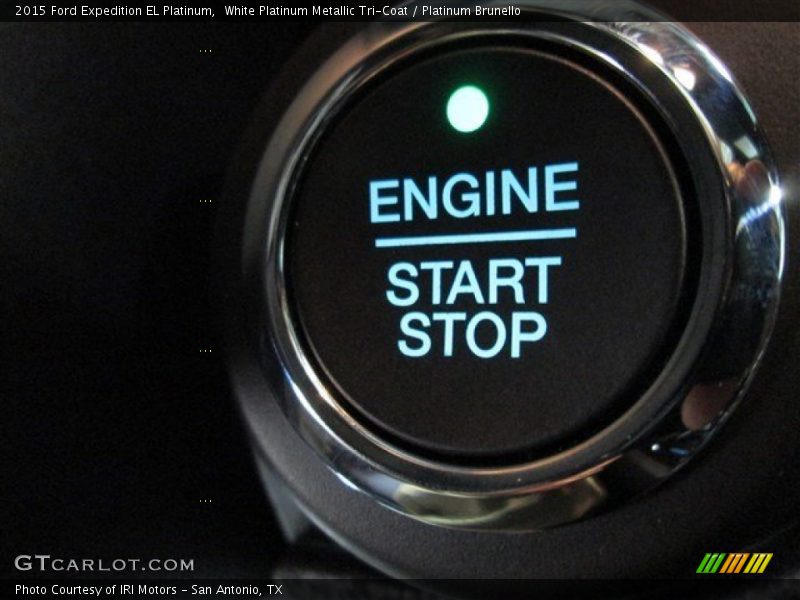 White Platinum Metallic Tri-Coat / Platinum Brunello 2015 Ford Expedition EL Platinum