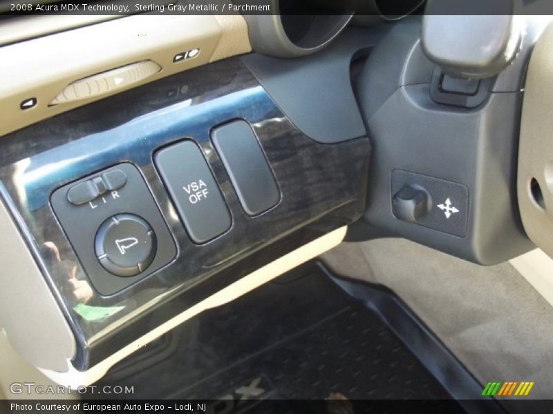 Sterling Gray Metallic / Parchment 2008 Acura MDX Technology