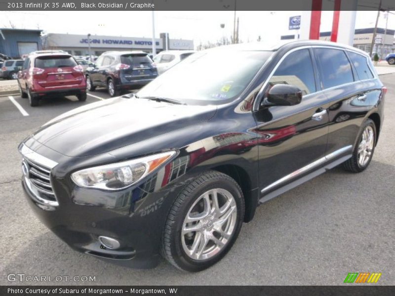 Black Obsidian / Graphite 2013 Infiniti JX 35 AWD