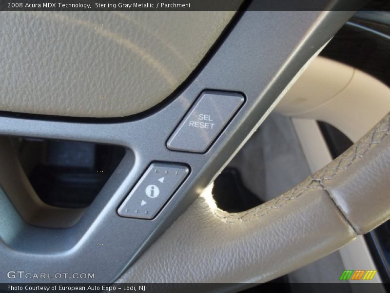 Sterling Gray Metallic / Parchment 2008 Acura MDX Technology