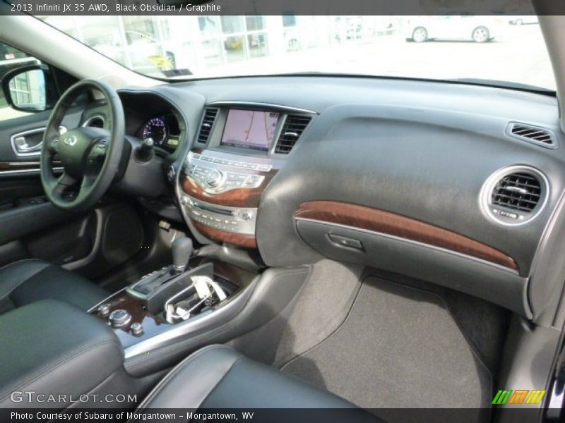 Black Obsidian / Graphite 2013 Infiniti JX 35 AWD