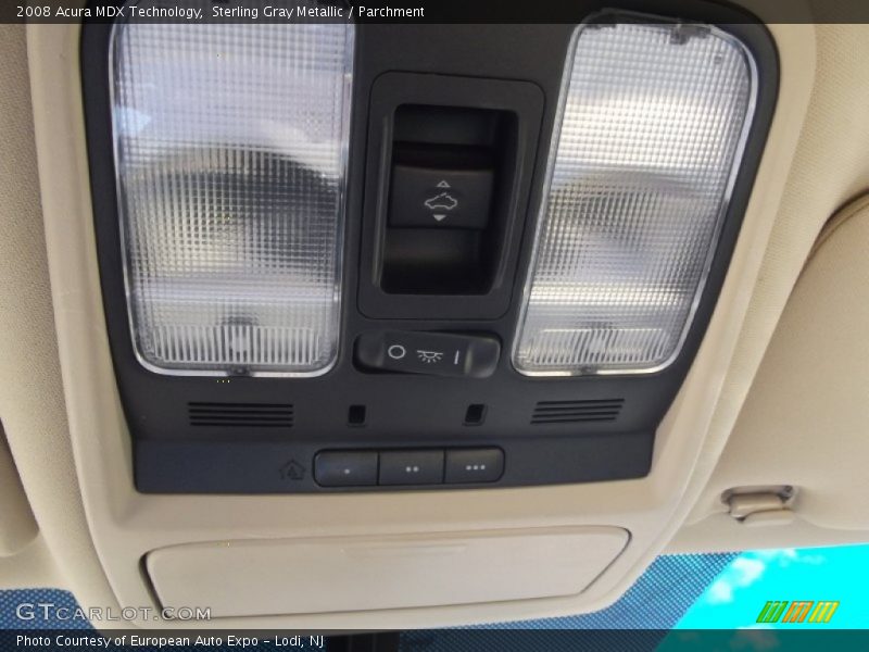 Sterling Gray Metallic / Parchment 2008 Acura MDX Technology