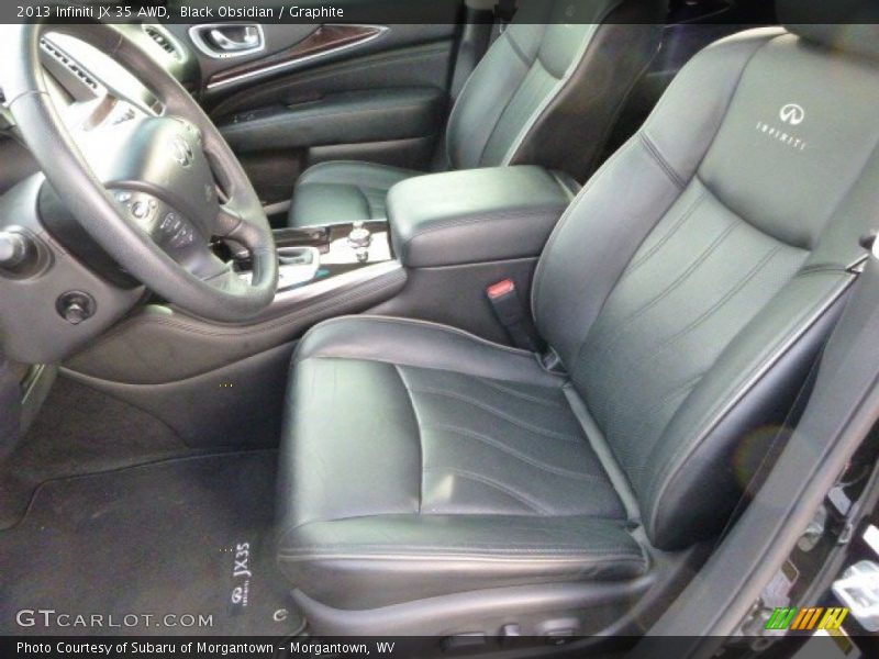Black Obsidian / Graphite 2013 Infiniti JX 35 AWD