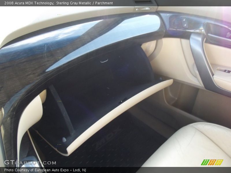 Sterling Gray Metallic / Parchment 2008 Acura MDX Technology