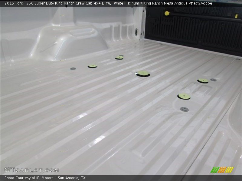 White Platinum / King Ranch Mesa Antique Affect/Adobe 2015 Ford F350 Super Duty King Ranch Crew Cab 4x4 DRW