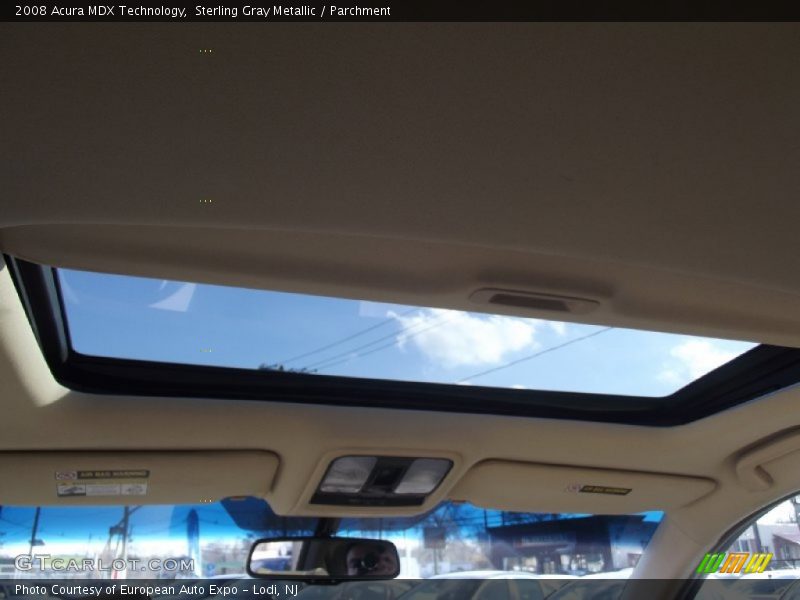 Sterling Gray Metallic / Parchment 2008 Acura MDX Technology