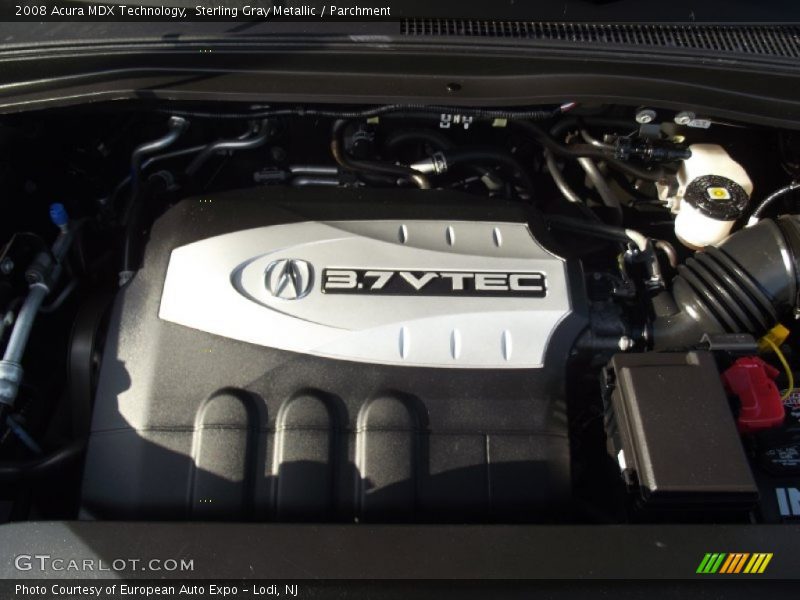 Sterling Gray Metallic / Parchment 2008 Acura MDX Technology