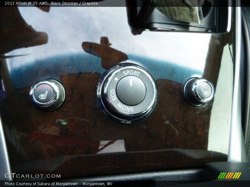 Black Obsidian / Graphite 2013 Infiniti JX 35 AWD