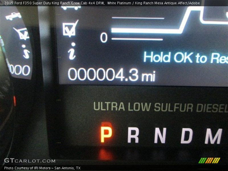 White Platinum / King Ranch Mesa Antique Affect/Adobe 2015 Ford F350 Super Duty King Ranch Crew Cab 4x4 DRW