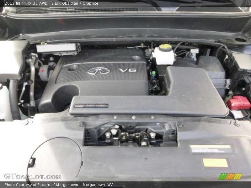 Black Obsidian / Graphite 2013 Infiniti JX 35 AWD