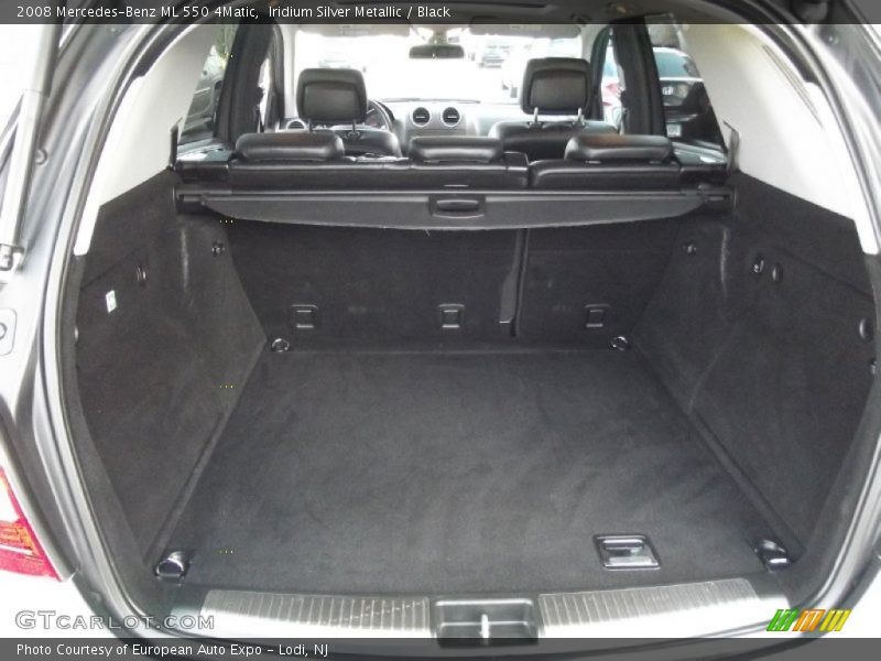 Iridium Silver Metallic / Black 2008 Mercedes-Benz ML 550 4Matic