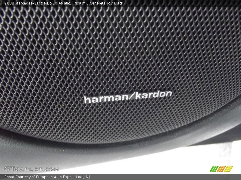 Iridium Silver Metallic / Black 2008 Mercedes-Benz ML 550 4Matic