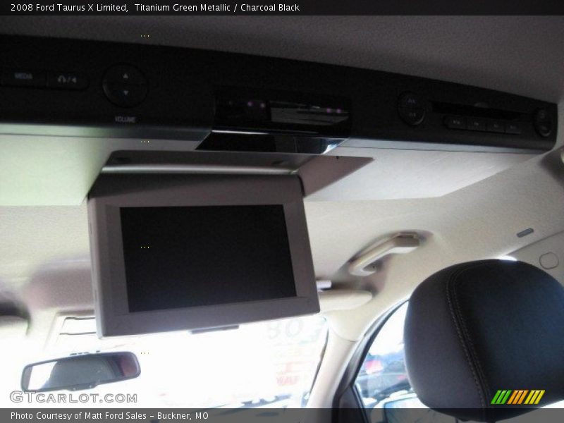 Titanium Green Metallic / Charcoal Black 2008 Ford Taurus X Limited