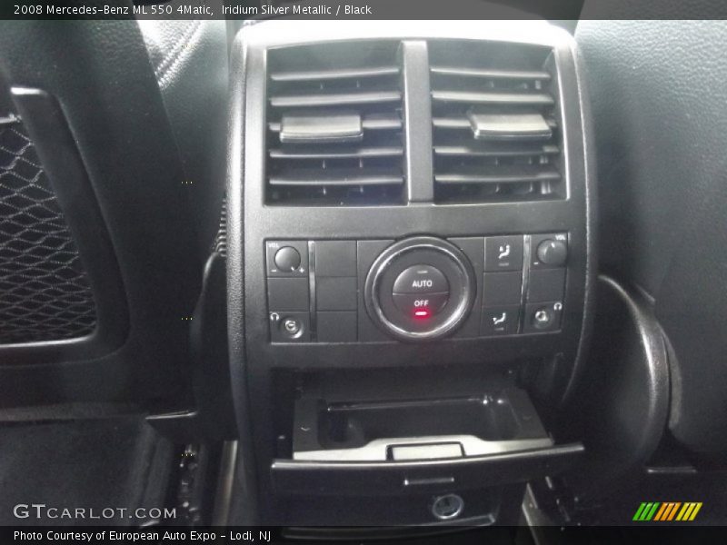 Iridium Silver Metallic / Black 2008 Mercedes-Benz ML 550 4Matic