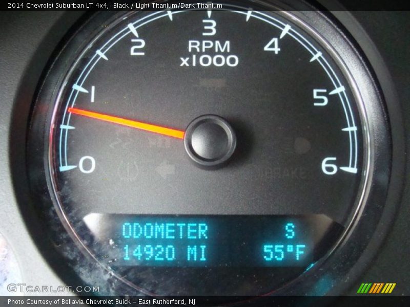 Black / Light Titanium/Dark Titanium 2014 Chevrolet Suburban LT 4x4