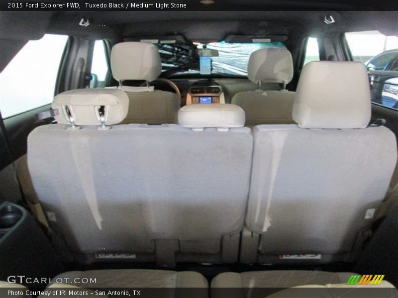 Tuxedo Black / Medium Light Stone 2015 Ford Explorer FWD