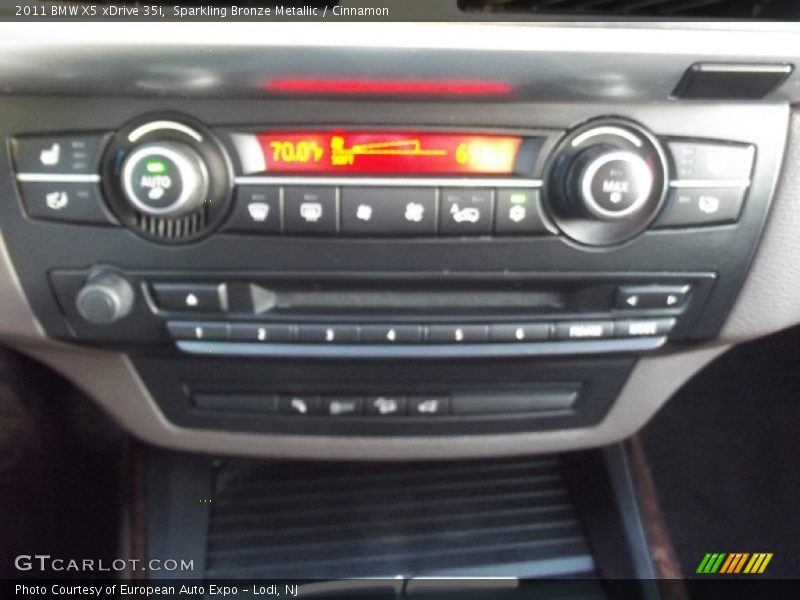 Sparkling Bronze Metallic / Cinnamon 2011 BMW X5 xDrive 35i