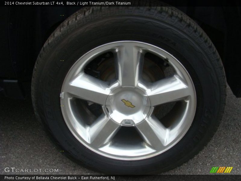 Black / Light Titanium/Dark Titanium 2014 Chevrolet Suburban LT 4x4