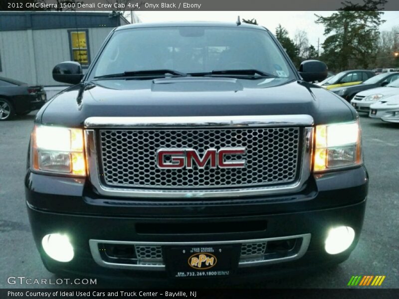Onyx Black / Ebony 2012 GMC Sierra 1500 Denali Crew Cab 4x4