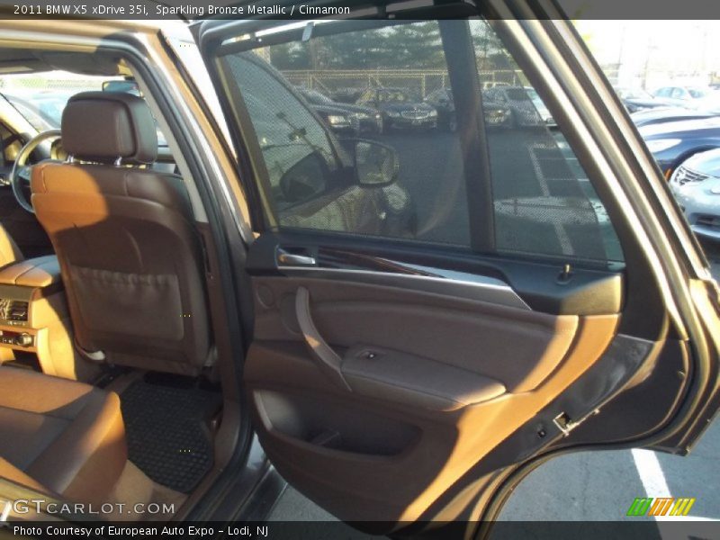 Sparkling Bronze Metallic / Cinnamon 2011 BMW X5 xDrive 35i