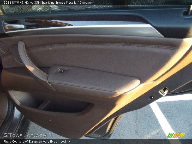 Sparkling Bronze Metallic / Cinnamon 2011 BMW X5 xDrive 35i