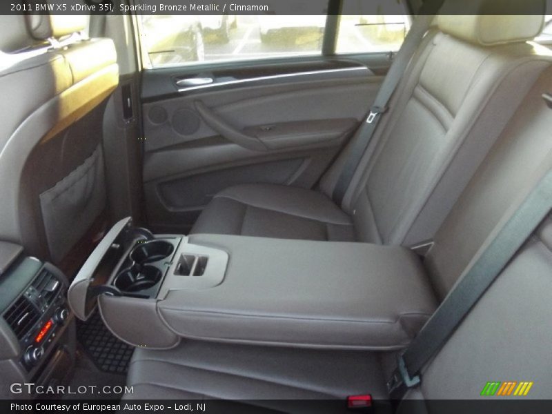 Sparkling Bronze Metallic / Cinnamon 2011 BMW X5 xDrive 35i
