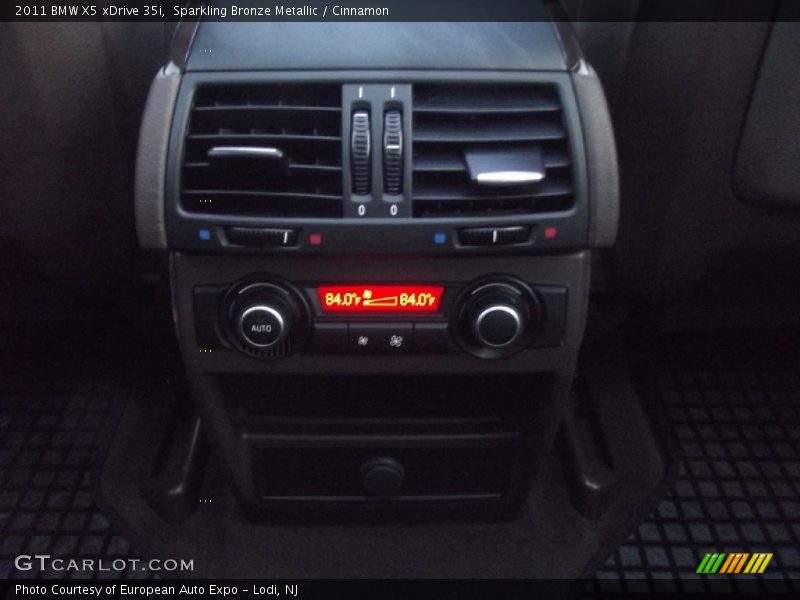 Sparkling Bronze Metallic / Cinnamon 2011 BMW X5 xDrive 35i