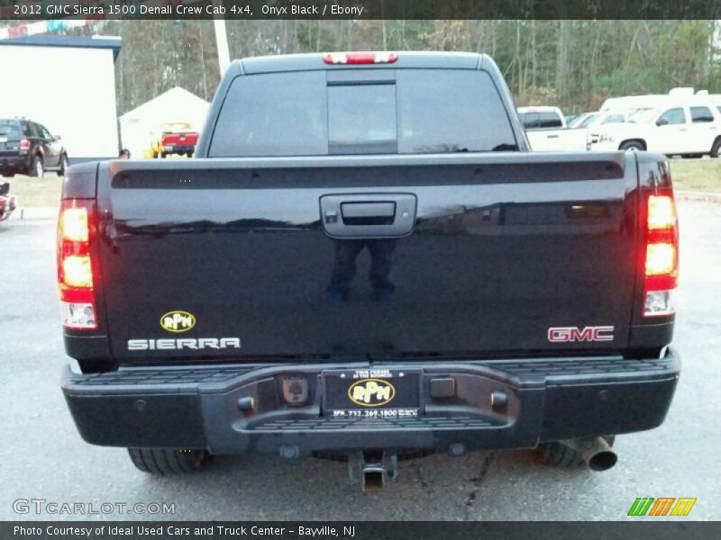 Onyx Black / Ebony 2012 GMC Sierra 1500 Denali Crew Cab 4x4