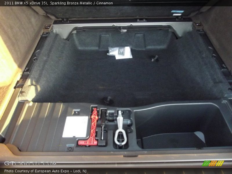 Sparkling Bronze Metallic / Cinnamon 2011 BMW X5 xDrive 35i