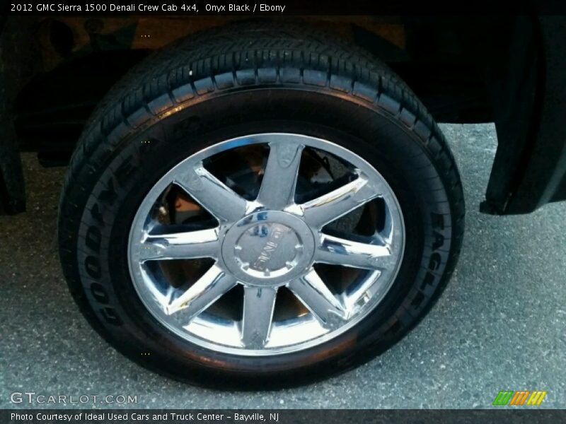 Onyx Black / Ebony 2012 GMC Sierra 1500 Denali Crew Cab 4x4
