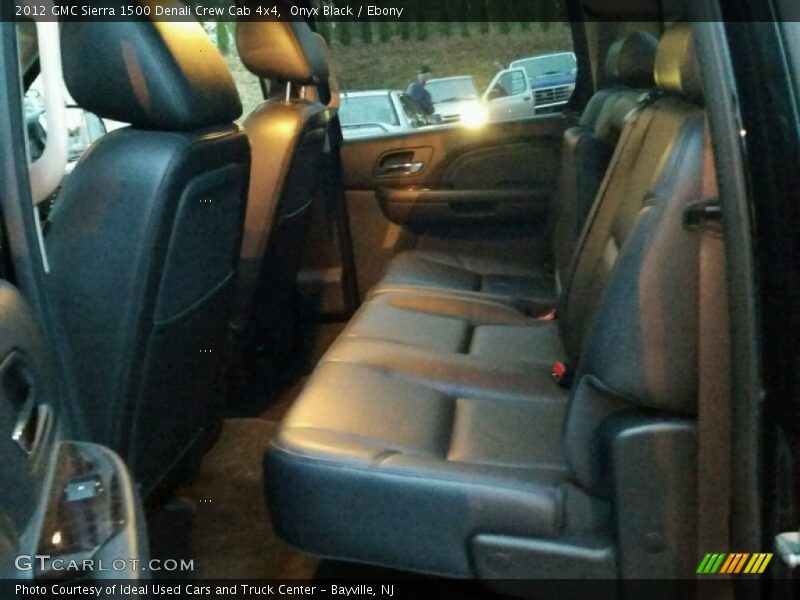 Onyx Black / Ebony 2012 GMC Sierra 1500 Denali Crew Cab 4x4