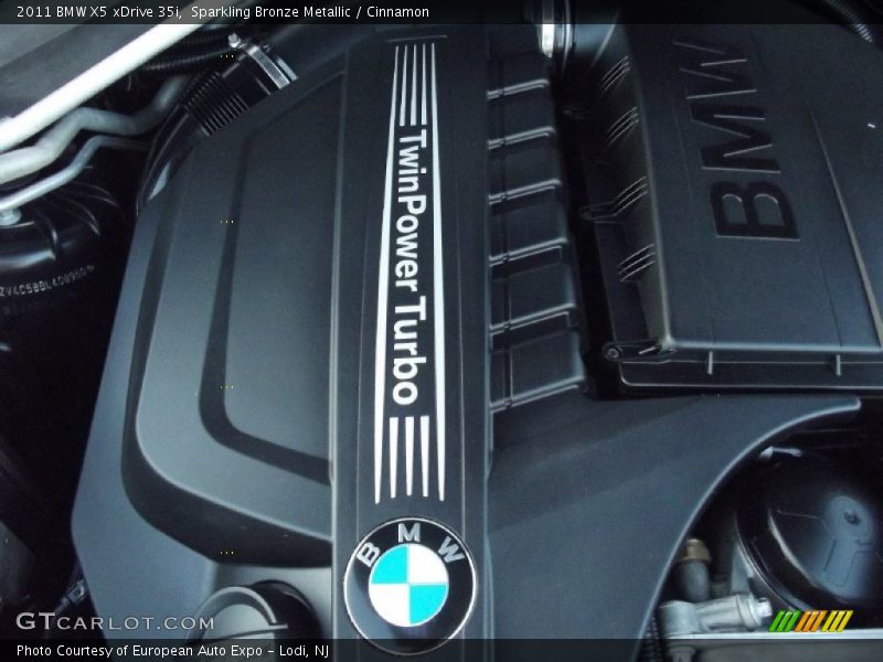 Sparkling Bronze Metallic / Cinnamon 2011 BMW X5 xDrive 35i