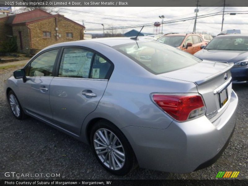 Ice Silver Metallic / Black 2015 Subaru Impreza 2.0i Limited 4 Door