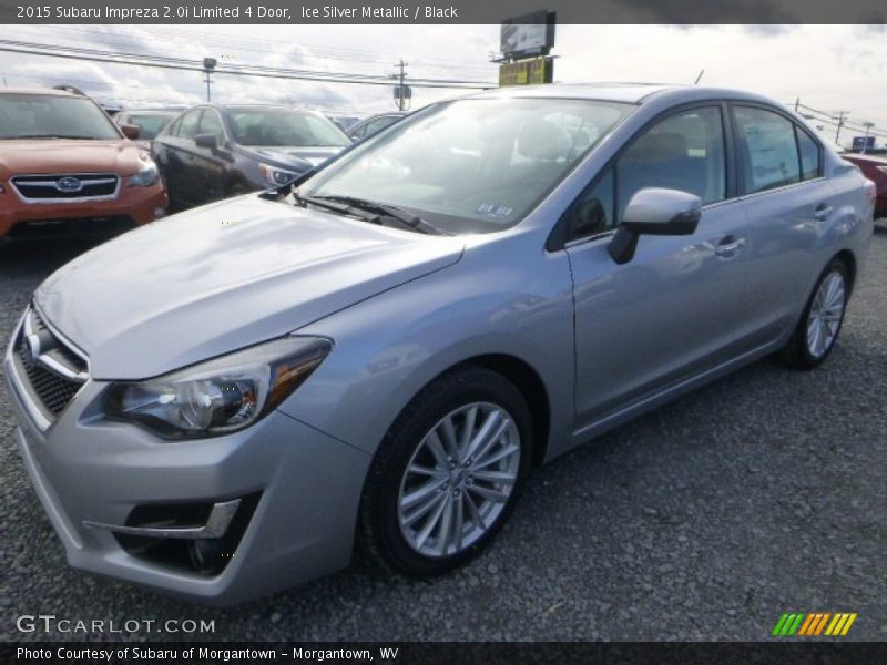 Ice Silver Metallic / Black 2015 Subaru Impreza 2.0i Limited 4 Door