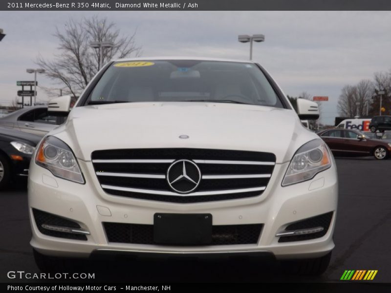 Diamond White Metallic / Ash 2011 Mercedes-Benz R 350 4Matic