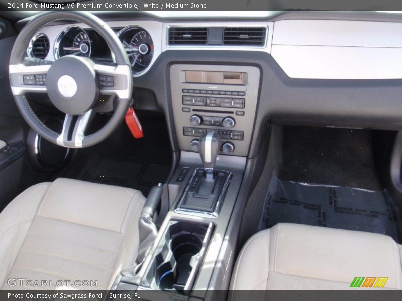 Dashboard of 2014 Mustang V6 Premium Convertible
