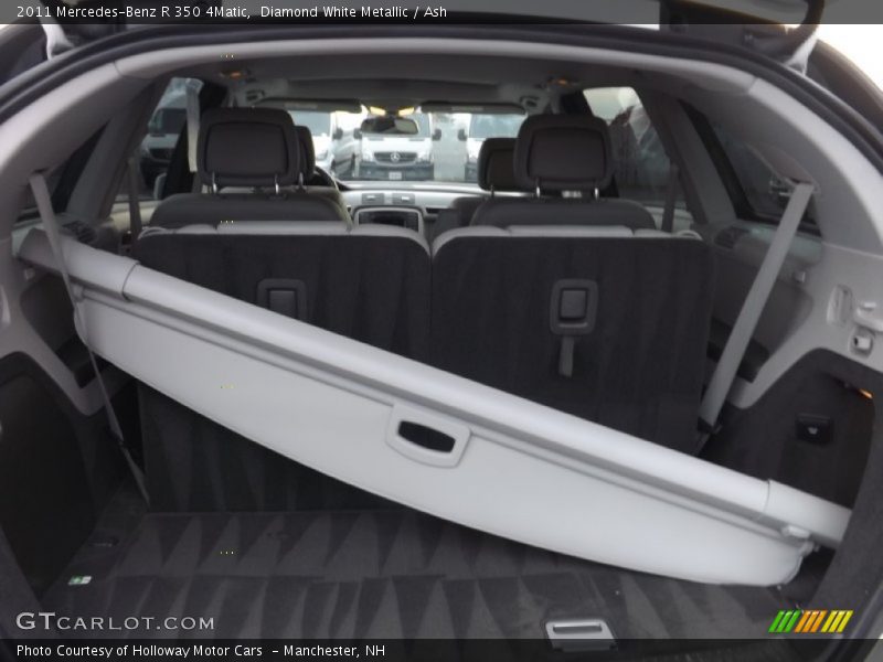 Diamond White Metallic / Ash 2011 Mercedes-Benz R 350 4Matic