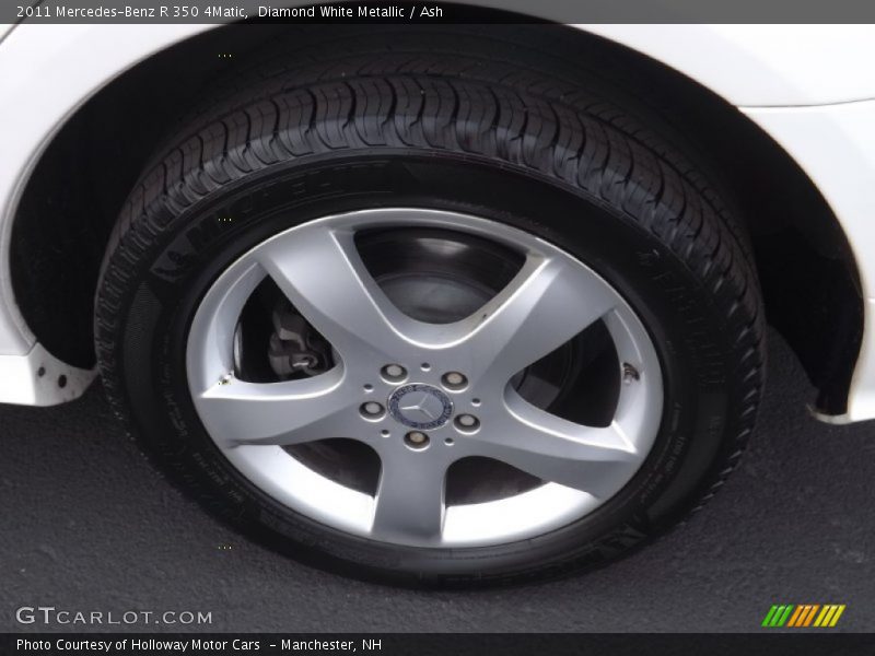 Diamond White Metallic / Ash 2011 Mercedes-Benz R 350 4Matic