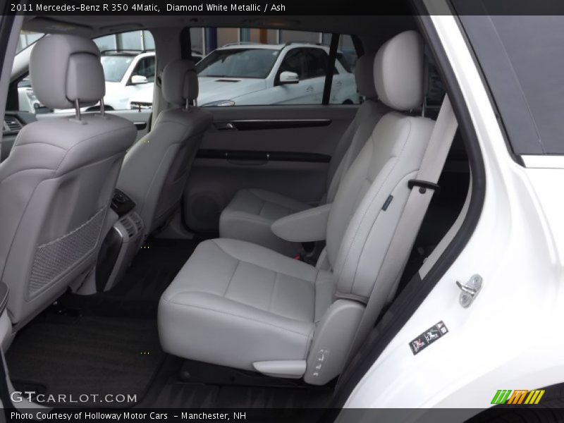 Diamond White Metallic / Ash 2011 Mercedes-Benz R 350 4Matic