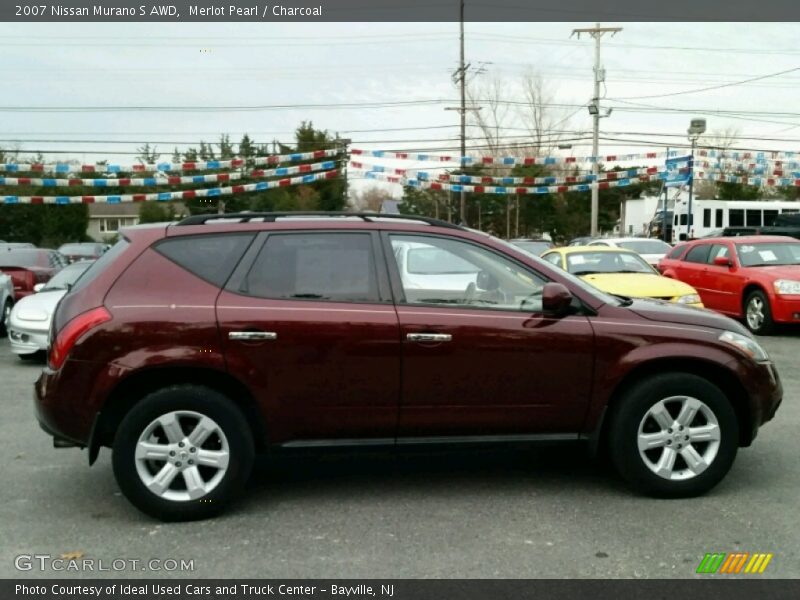 Merlot Pearl / Charcoal 2007 Nissan Murano S AWD