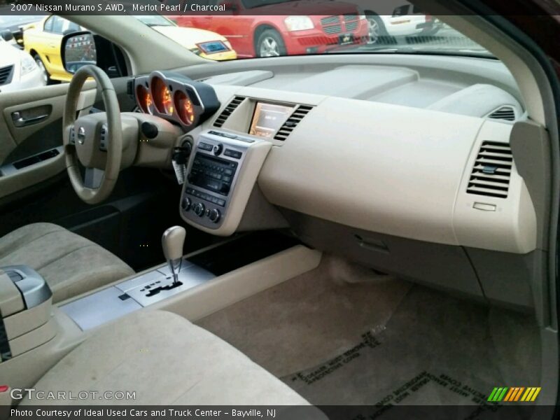 Merlot Pearl / Charcoal 2007 Nissan Murano S AWD