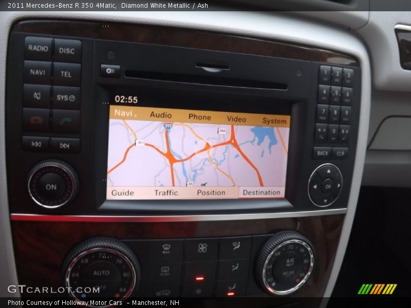 Diamond White Metallic / Ash 2011 Mercedes-Benz R 350 4Matic