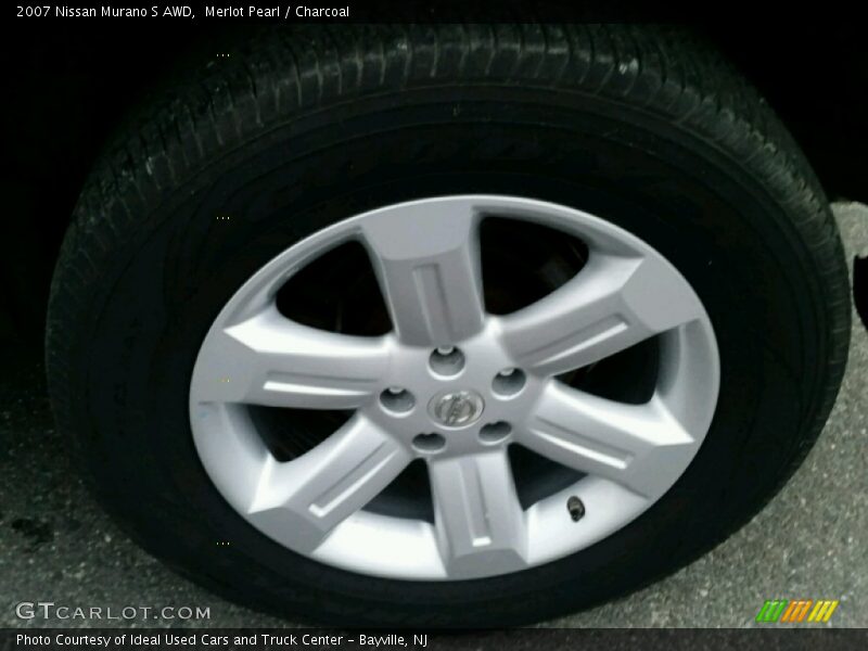 Merlot Pearl / Charcoal 2007 Nissan Murano S AWD