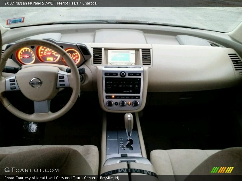 Merlot Pearl / Charcoal 2007 Nissan Murano S AWD